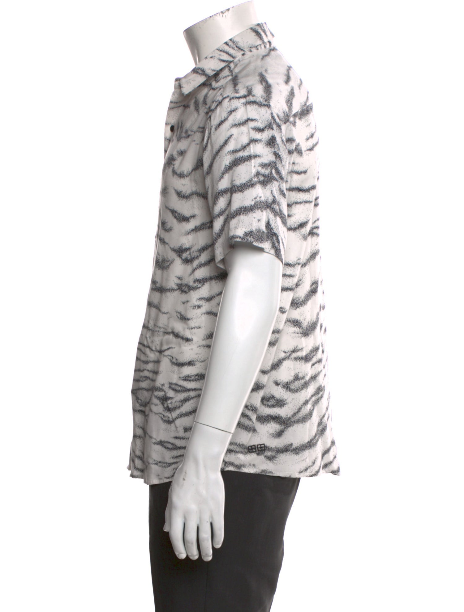 Ksubi Animal Print Short Sleeve Shirt