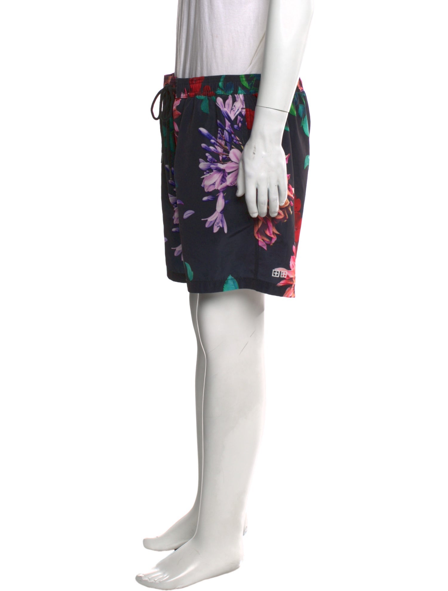 Ksubi Floral Print Jogger Shorts