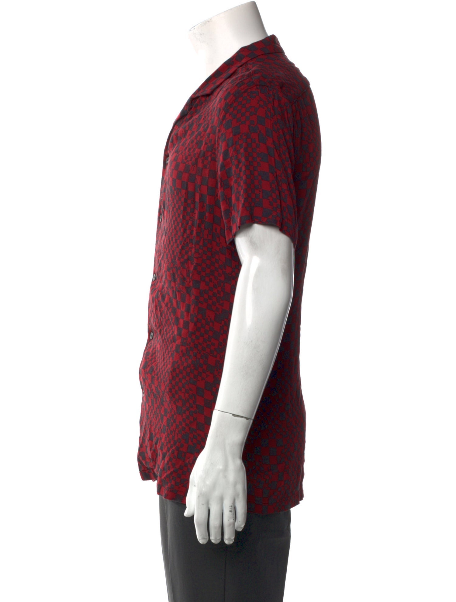 Ksubi Animal Print Short Sleeve Shirt