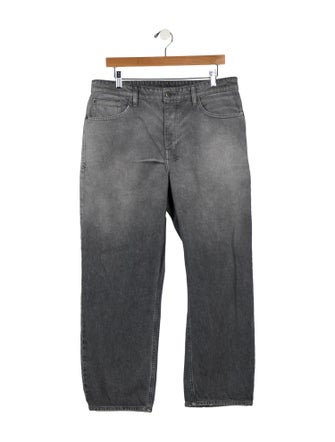 Ksubi High-Rise Straight Leg Jeans