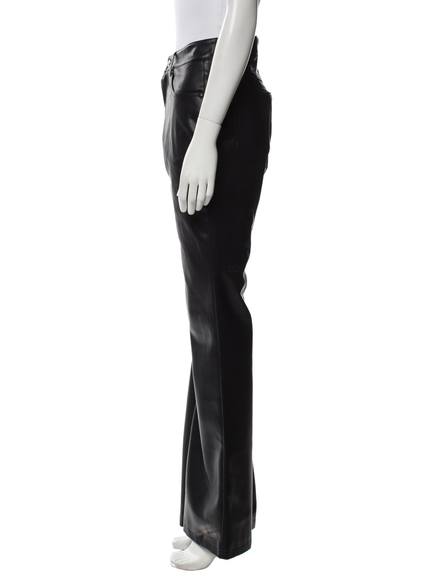 Ksubi Faux Leather Wide Leg Pants