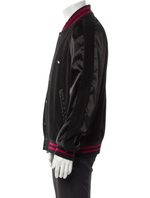 Ksubi Wool Striped Bomber Jacket