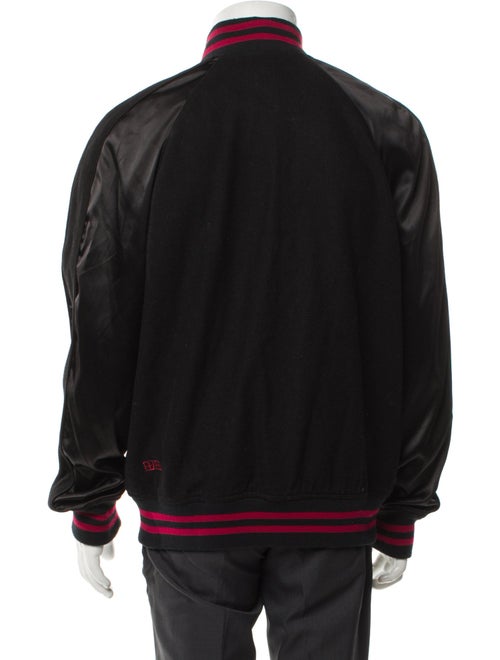 Ksubi Wool Striped Bomber Jacket