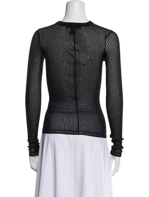 Ksubi Mock Neck Long Sleeve Top