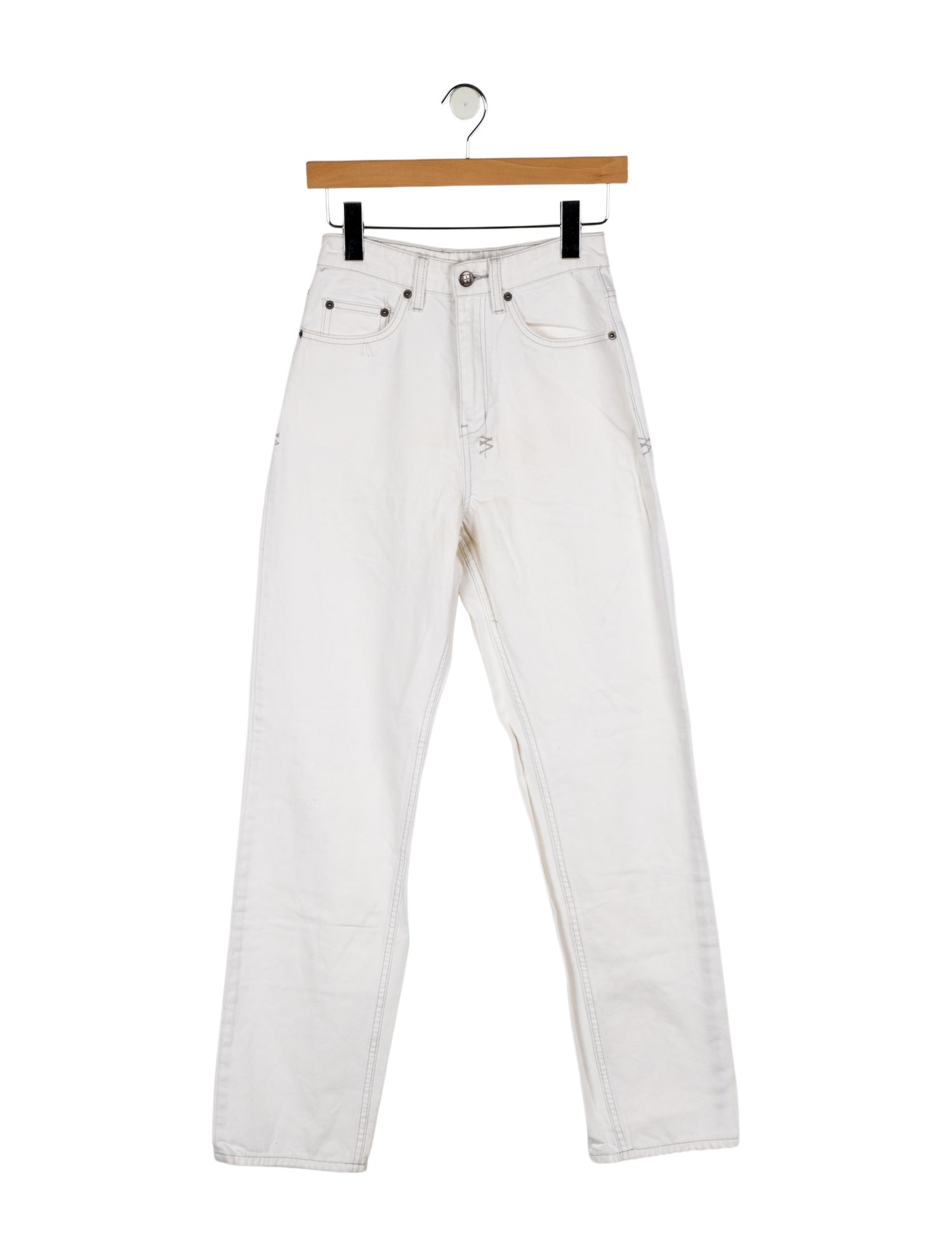 Ksubi High-Rise Straight Leg Jeans