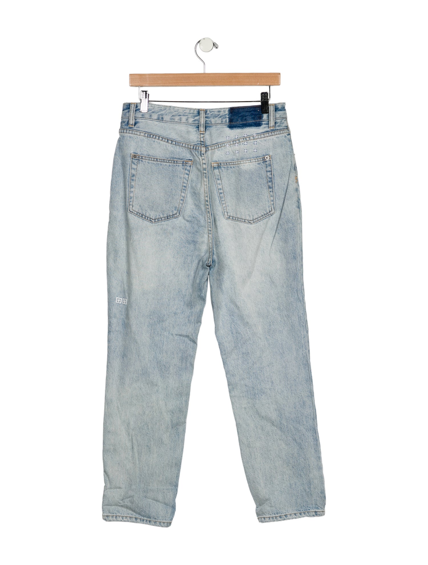 Ksubi High-Rise Straight Leg Jeans