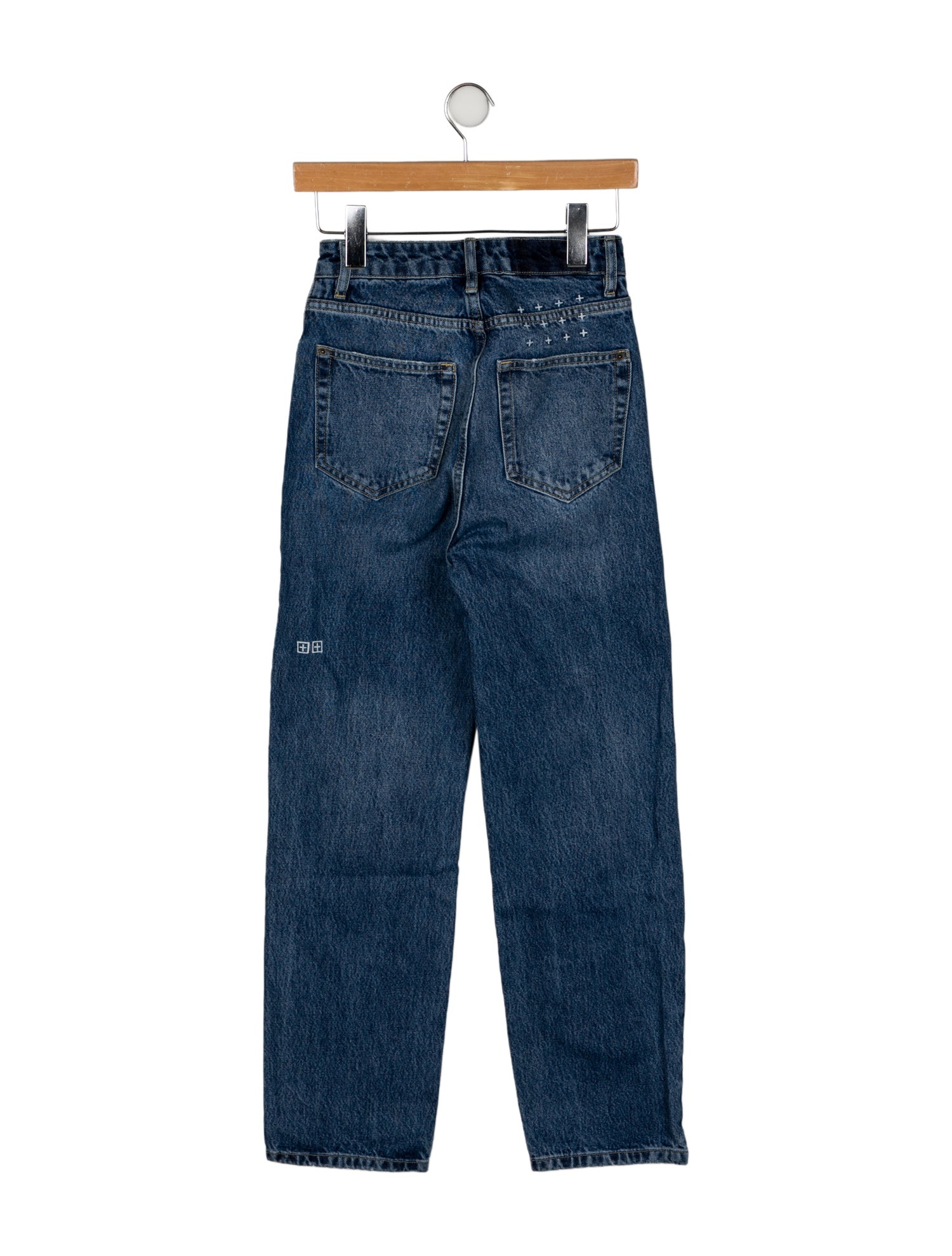 Ksubi Mid-Rise Straight Leg Jeans