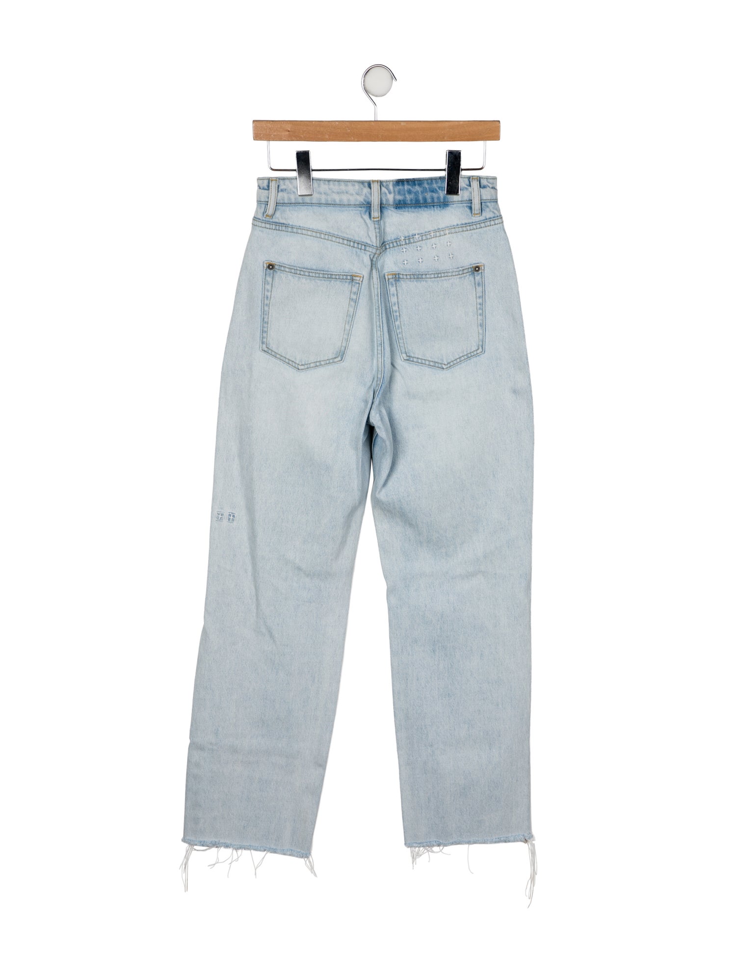 Ksubi High-Rise Straight Leg Jeans