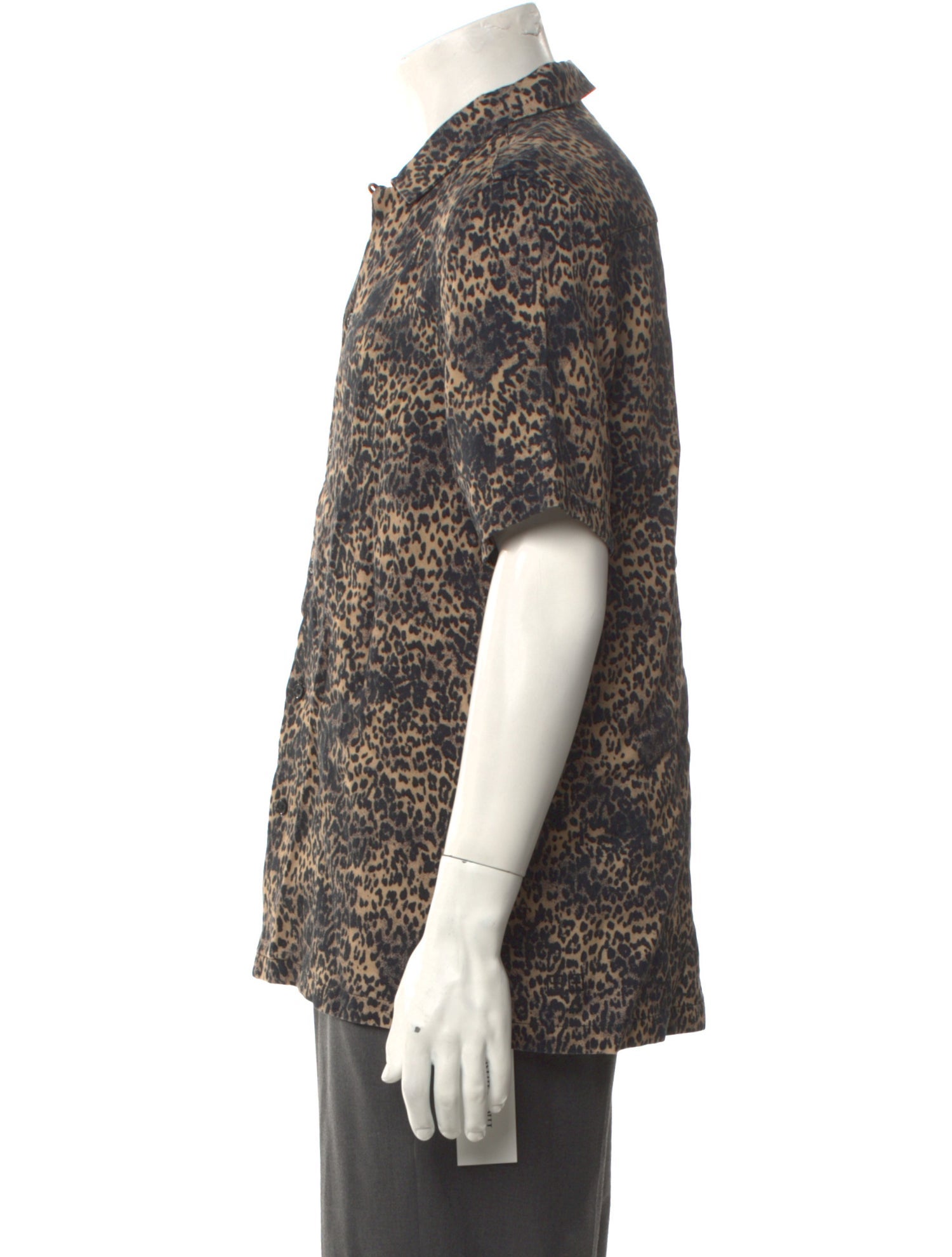 Ksubi Animal Print Short Sleeve Shirt