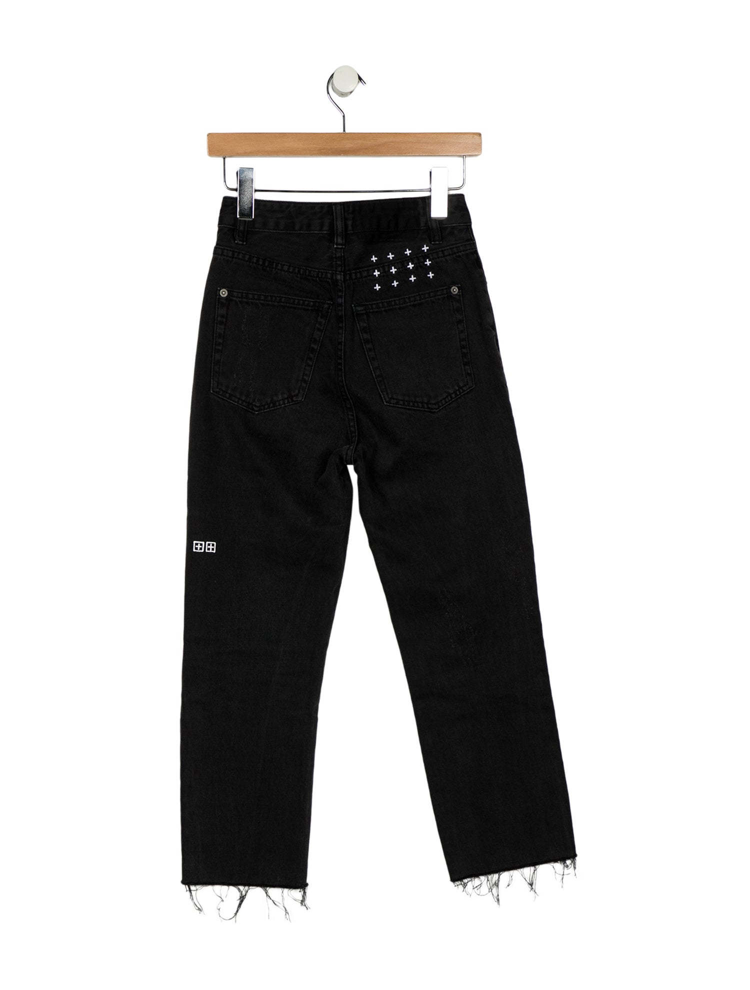 Ksubi High-Rise Straight Leg Jeans