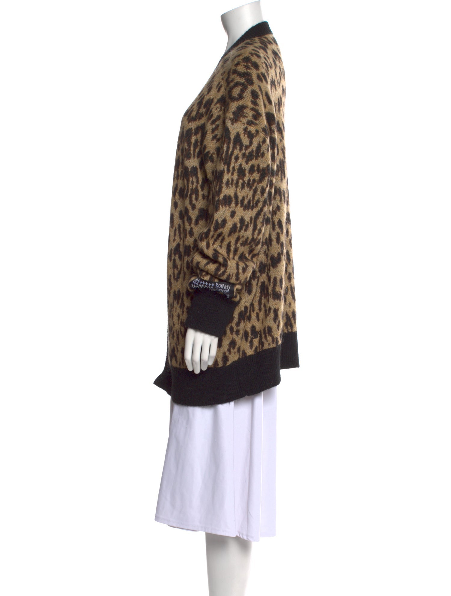 Ksubi Wool Animal Print Sweater