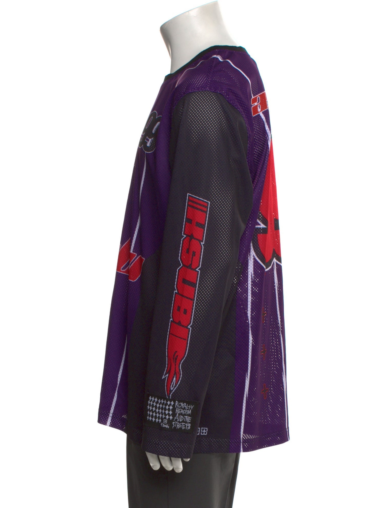 Ksubi Graphic Print Crew Neck Henley