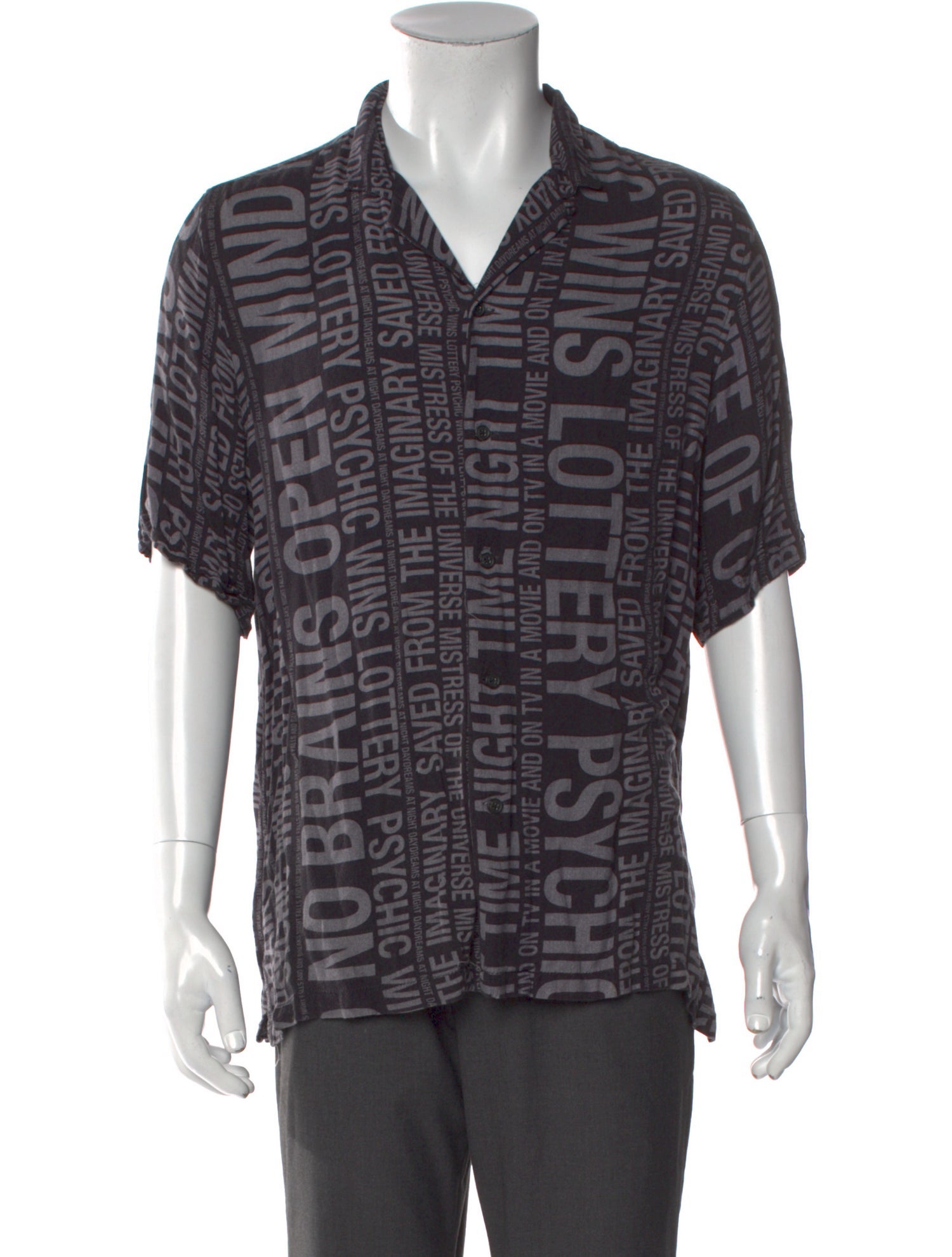 Ksubi Graphic Print Short Sleeve Shirt