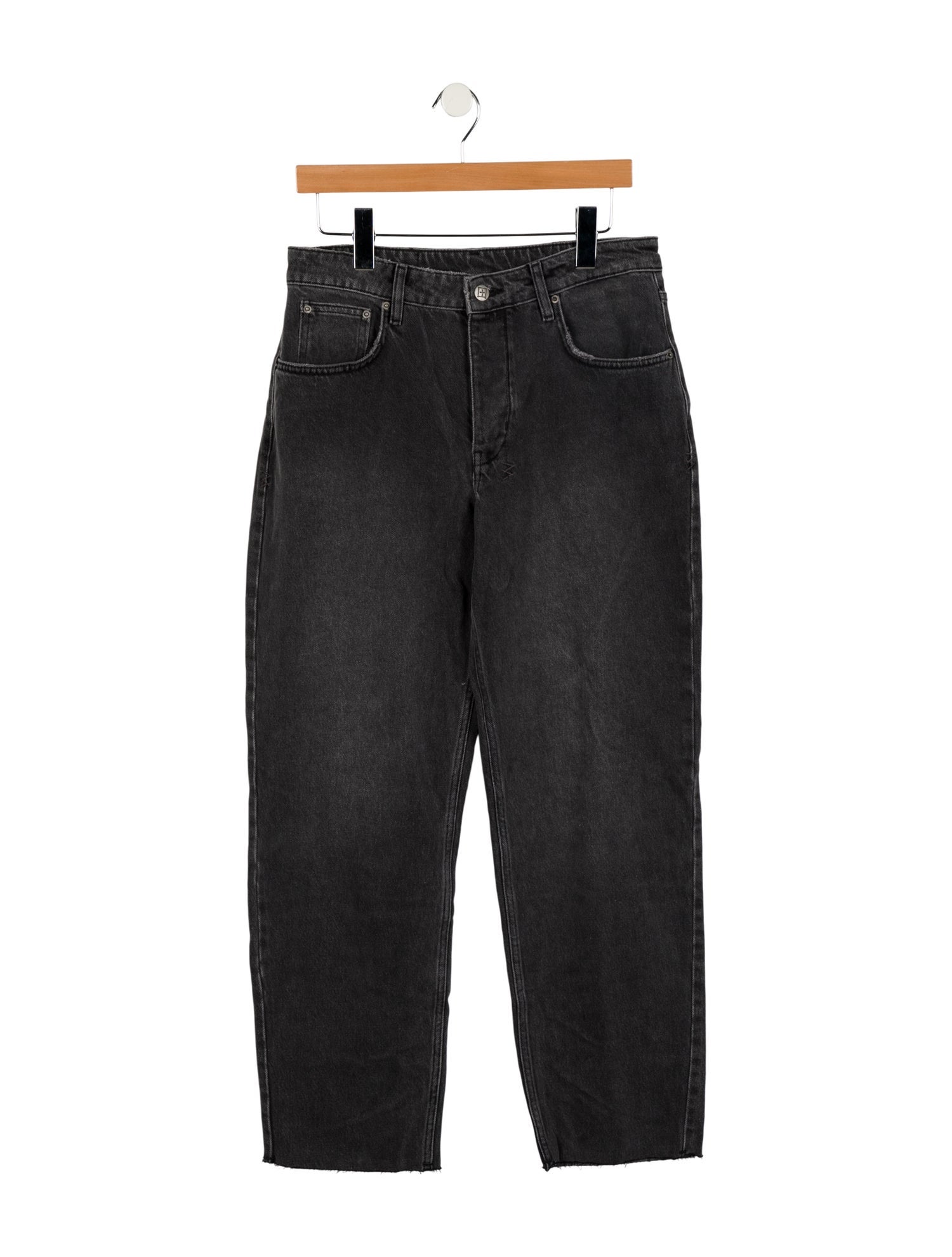 Ksubi Mid-Rise Straight Leg Jeans