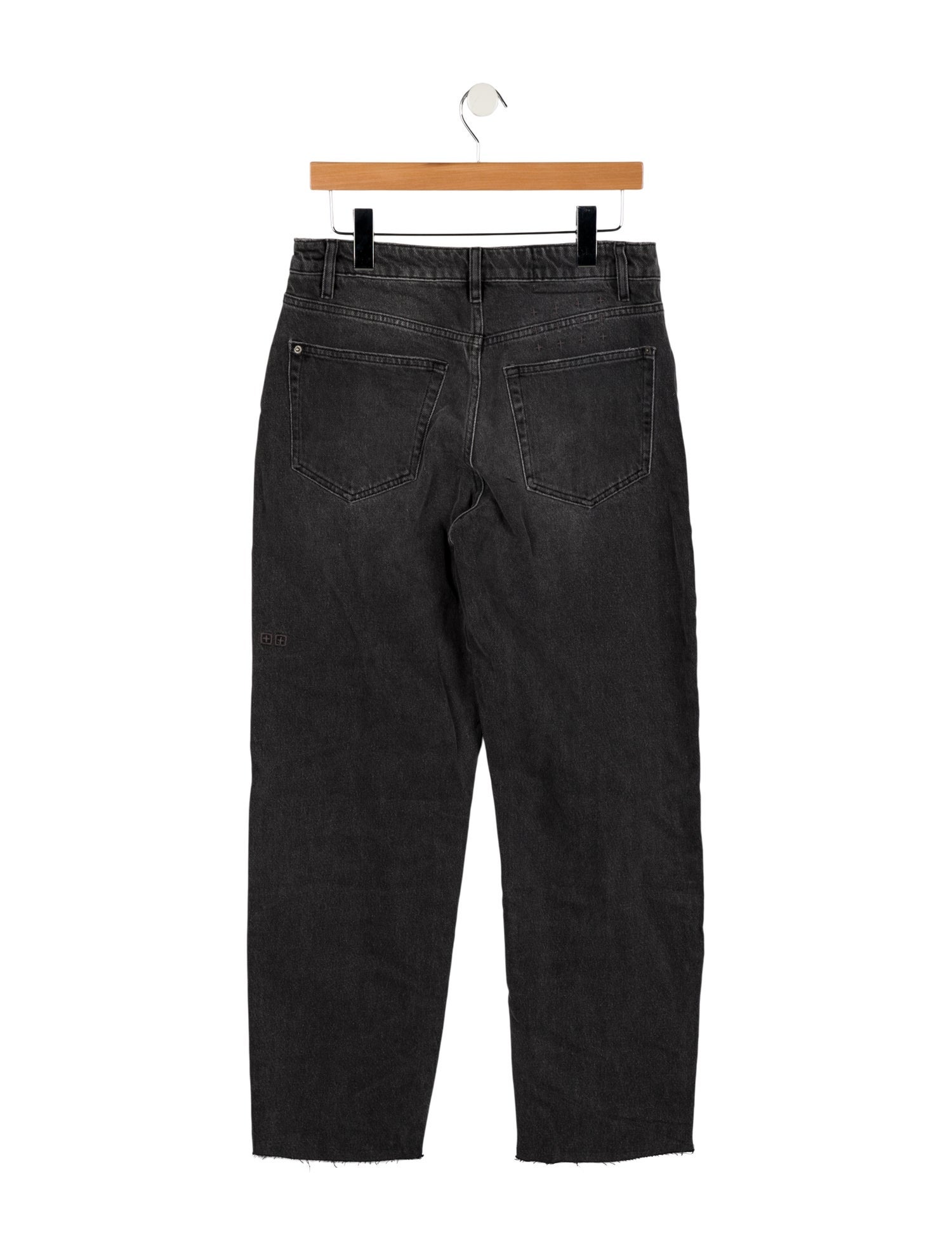 Ksubi Mid-Rise Straight Leg Jeans
