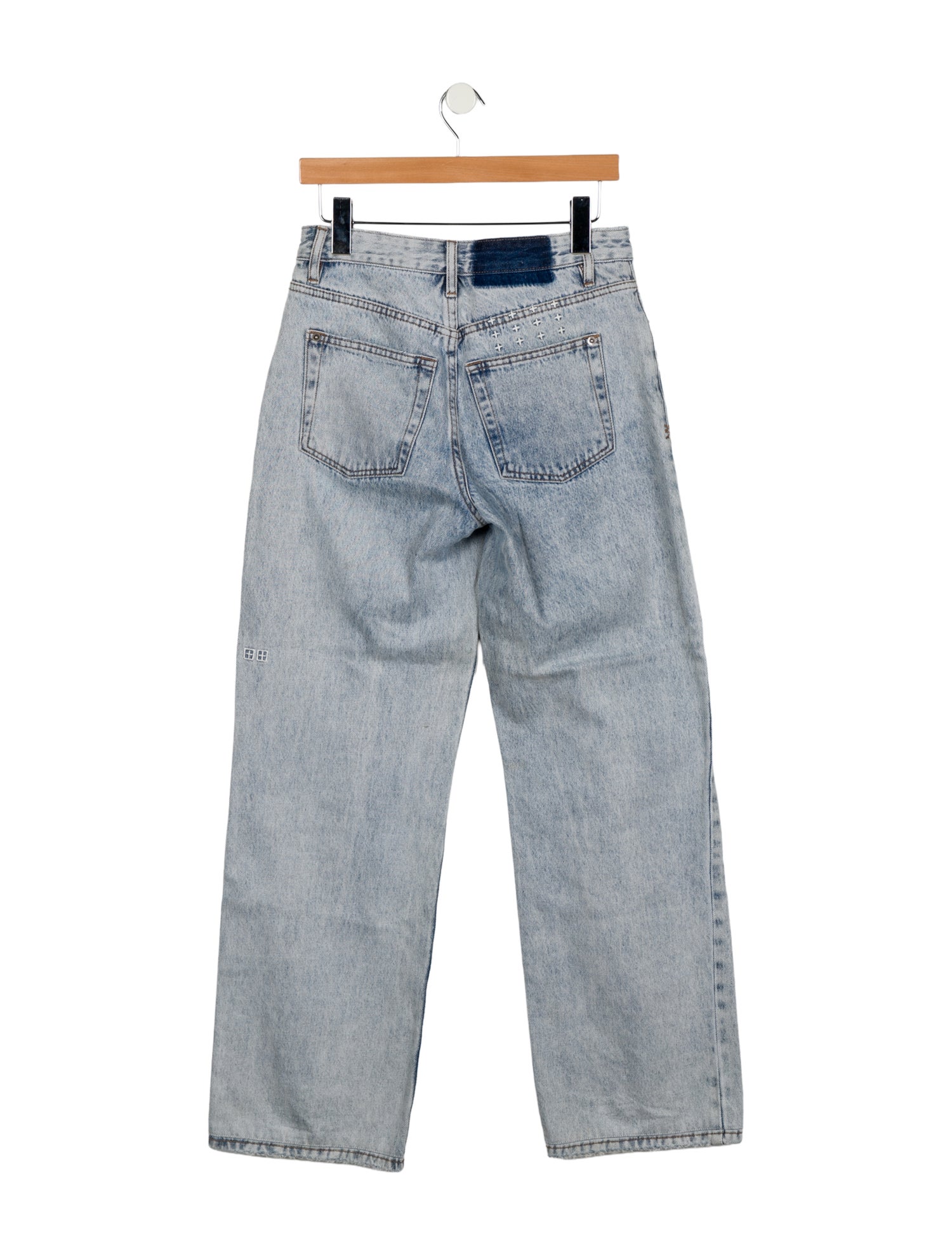 Ksubi High-Rise Wide Leg Jeans