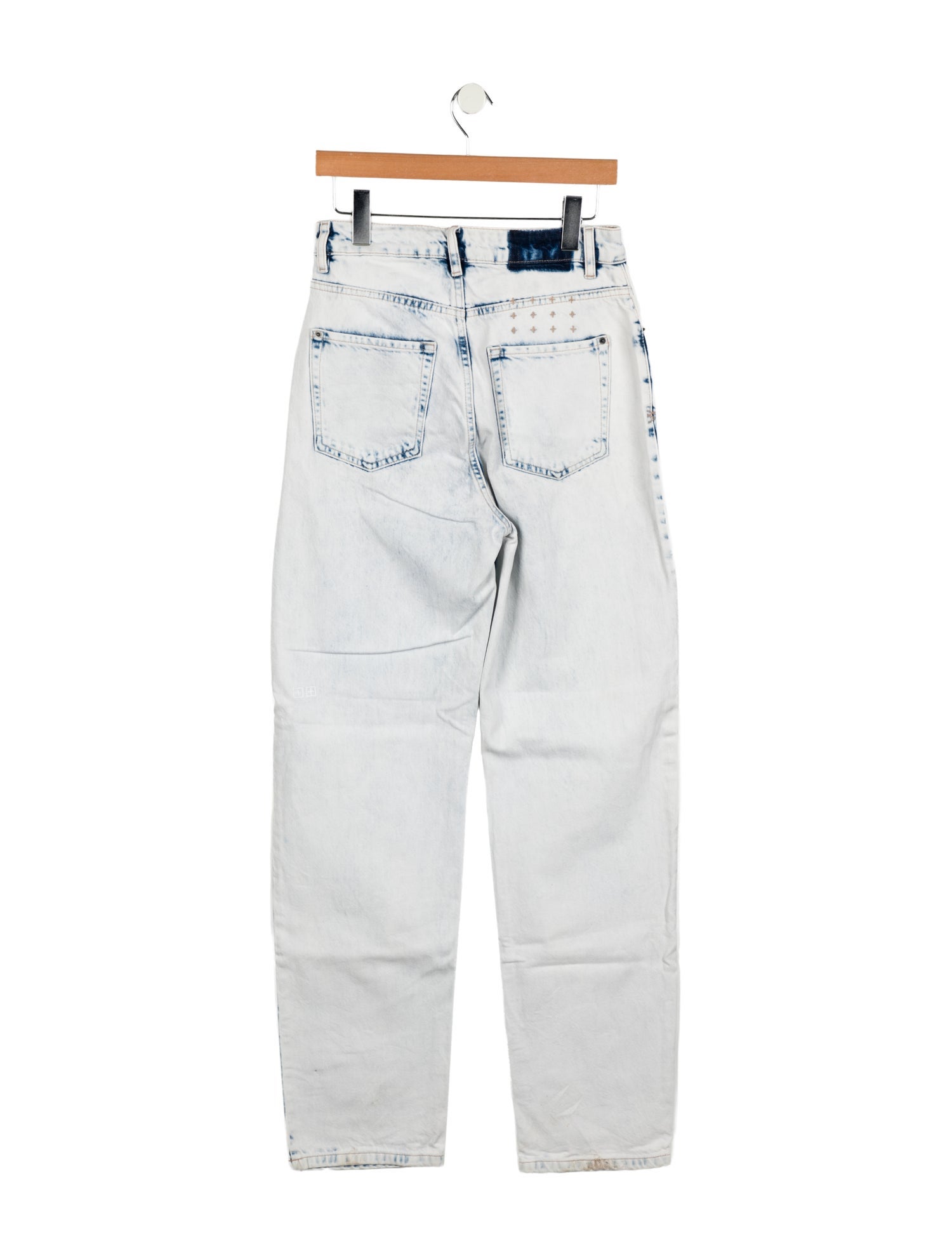 Ksubi High-Rise Straight Leg Jeans