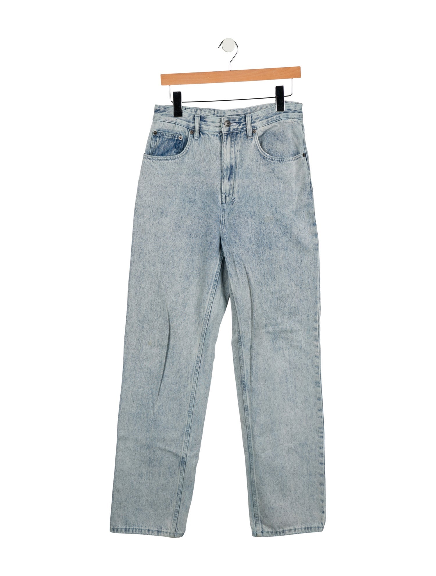 Ksubi High-Rise Straight Leg Jeans