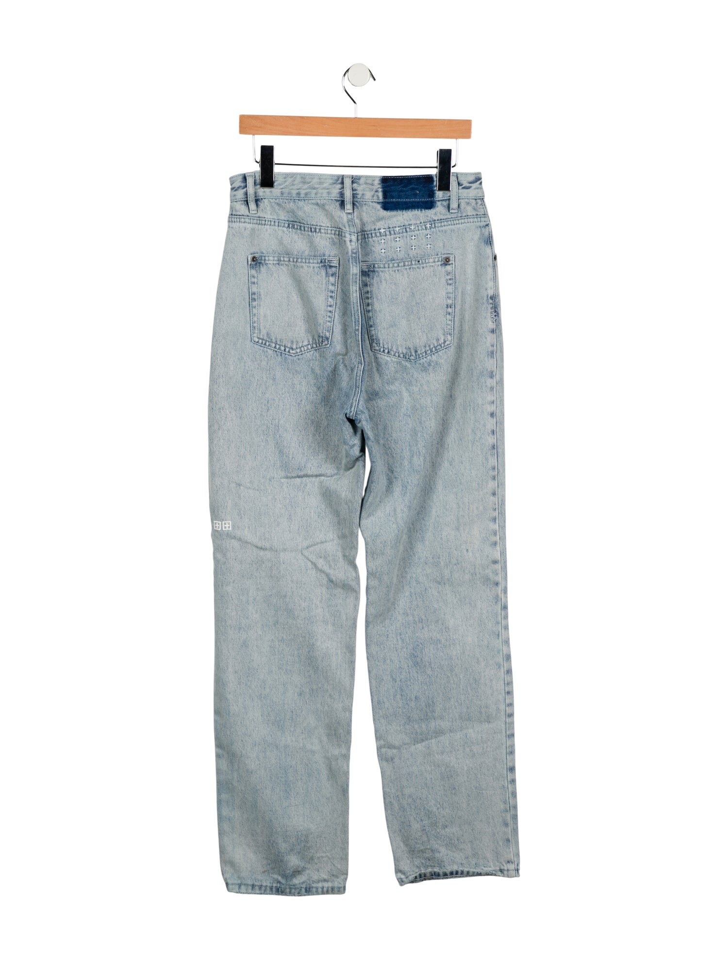 Ksubi High-Rise Straight Leg Jeans