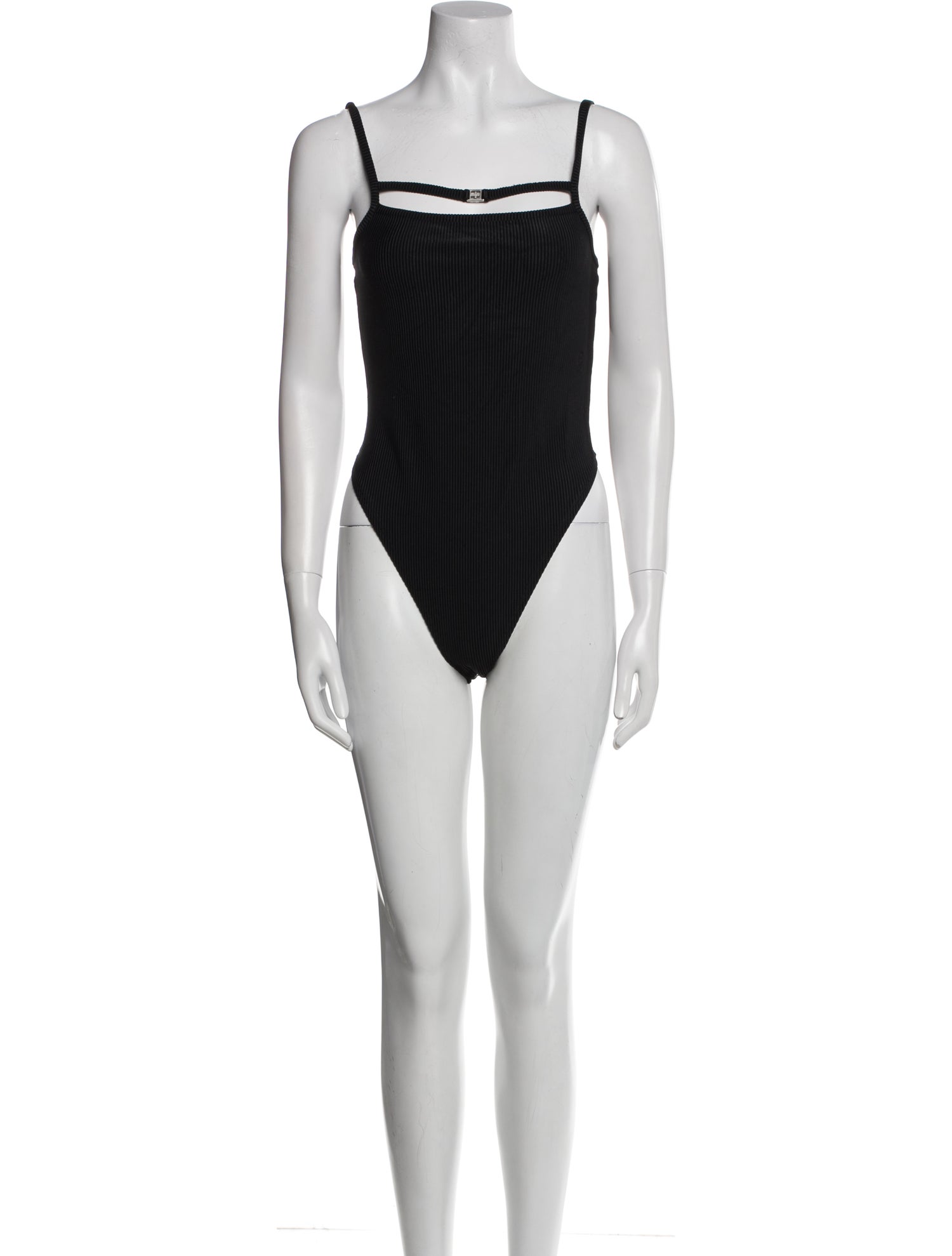 Ksubi Nylon Square Neckline Bodysuit