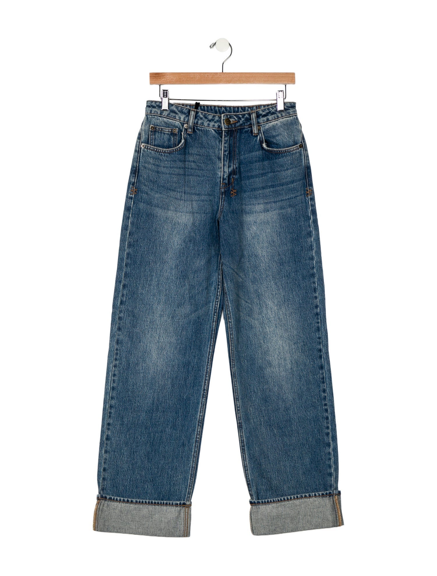 Ksubi High-Rise Wide Leg Jeans w/ Tags