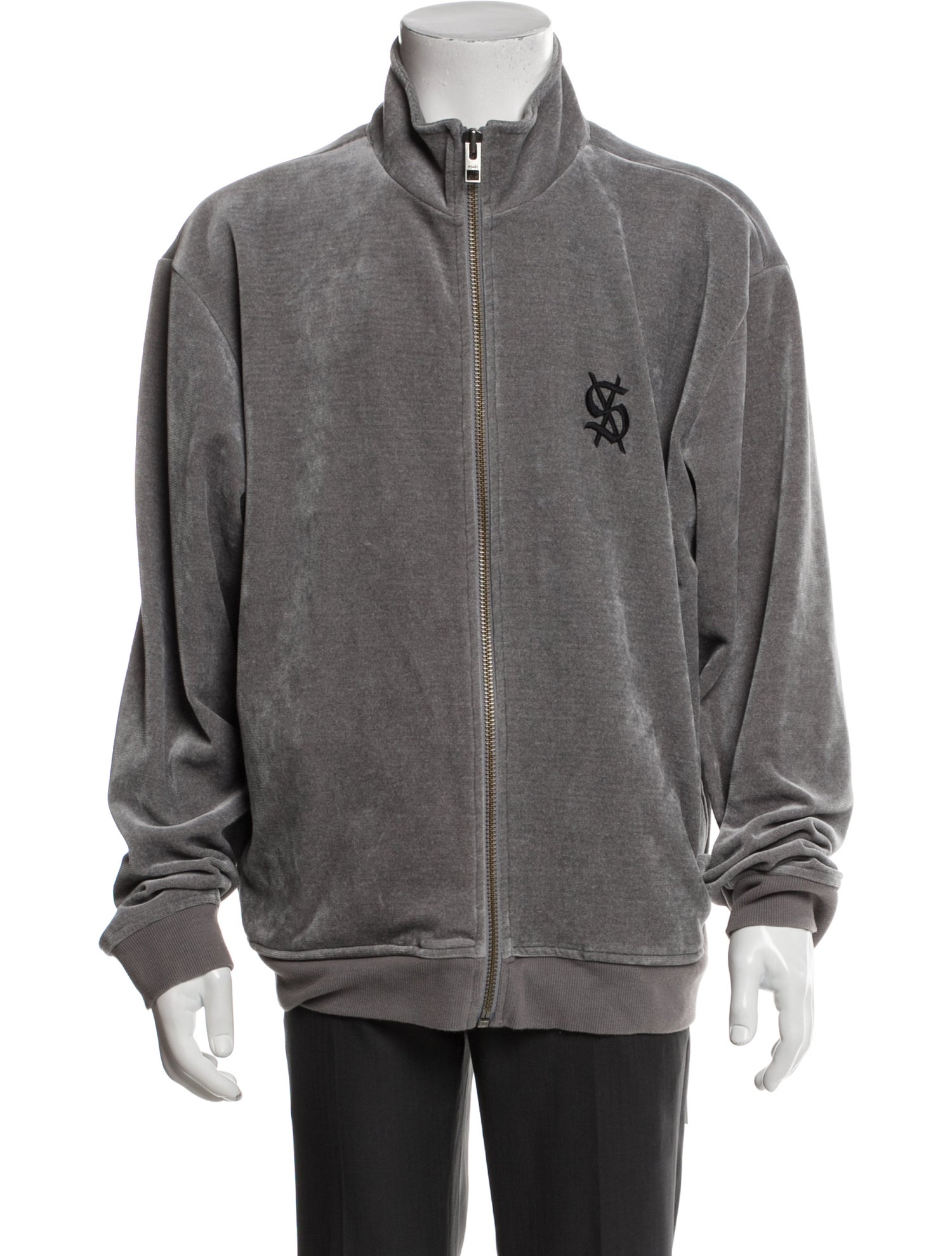 Ksubi Mock Neck Long Sleeve Sweatshirt