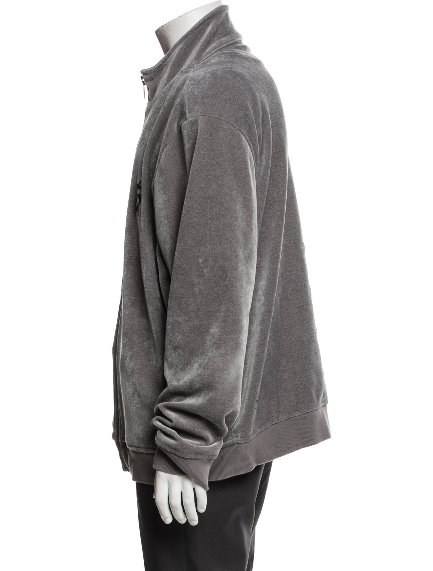 Ksubi Mock Neck Long Sleeve Sweatshirt