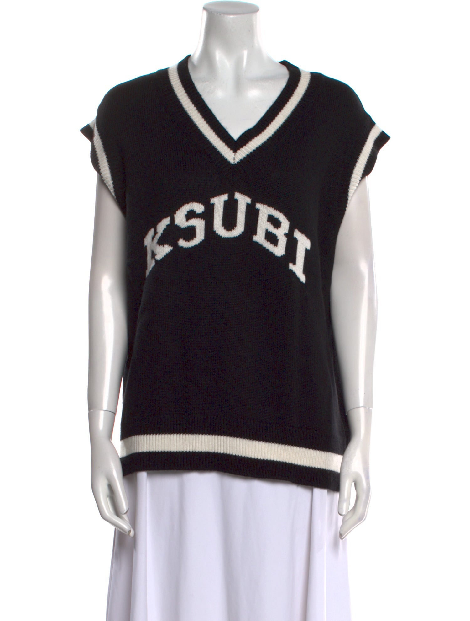 Ksubi Wool Graphic Print Sweater