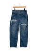 Ksubi High-Rise Straight Leg Jeans