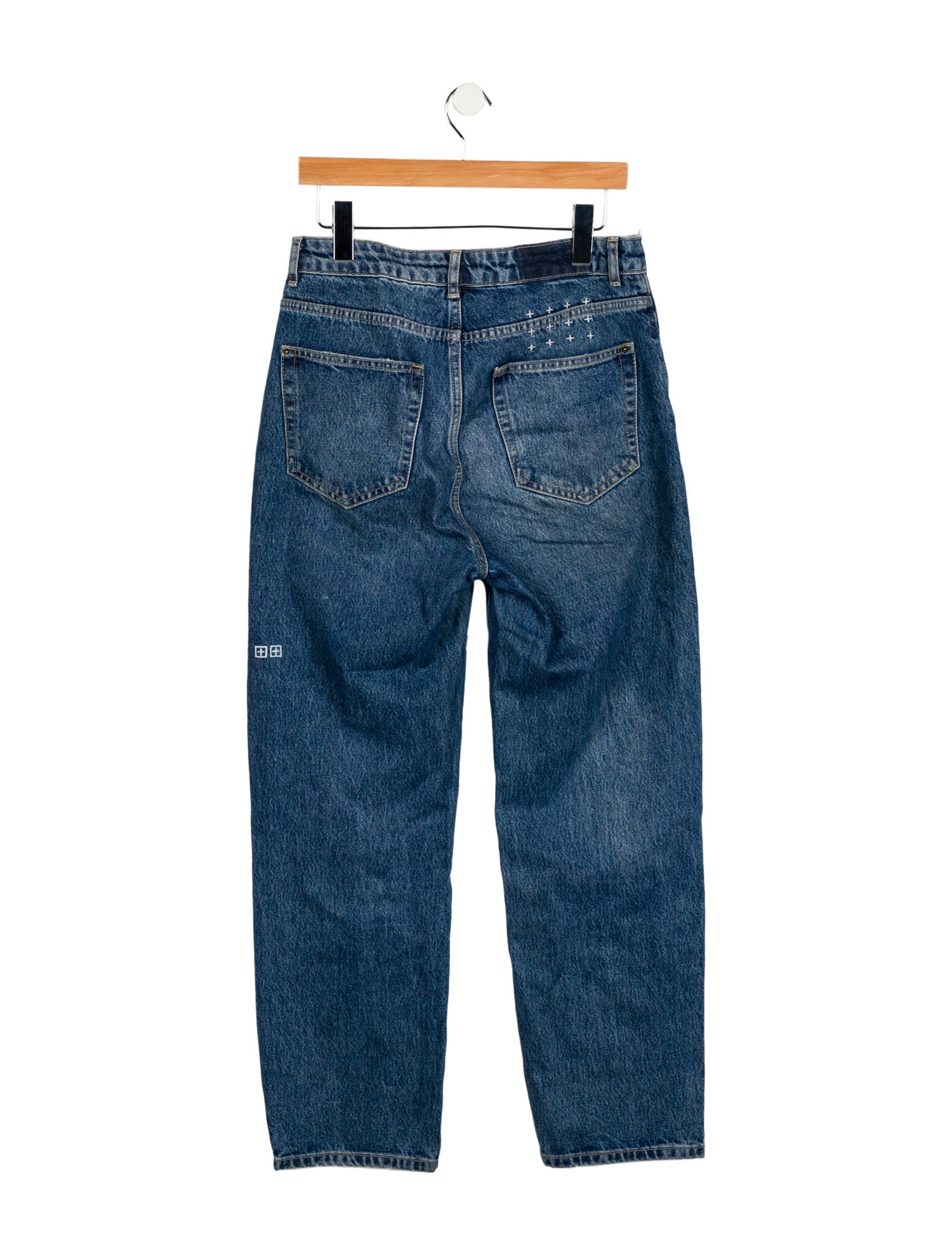 Ksubi High-Rise Straight Leg Jeans