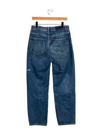 Ksubi High-Rise Straight Leg Jeans