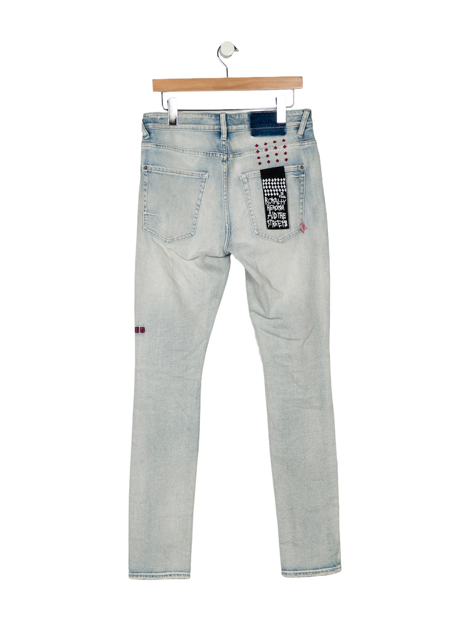 Ksubi Mid-Rise Straight Leg Jeans