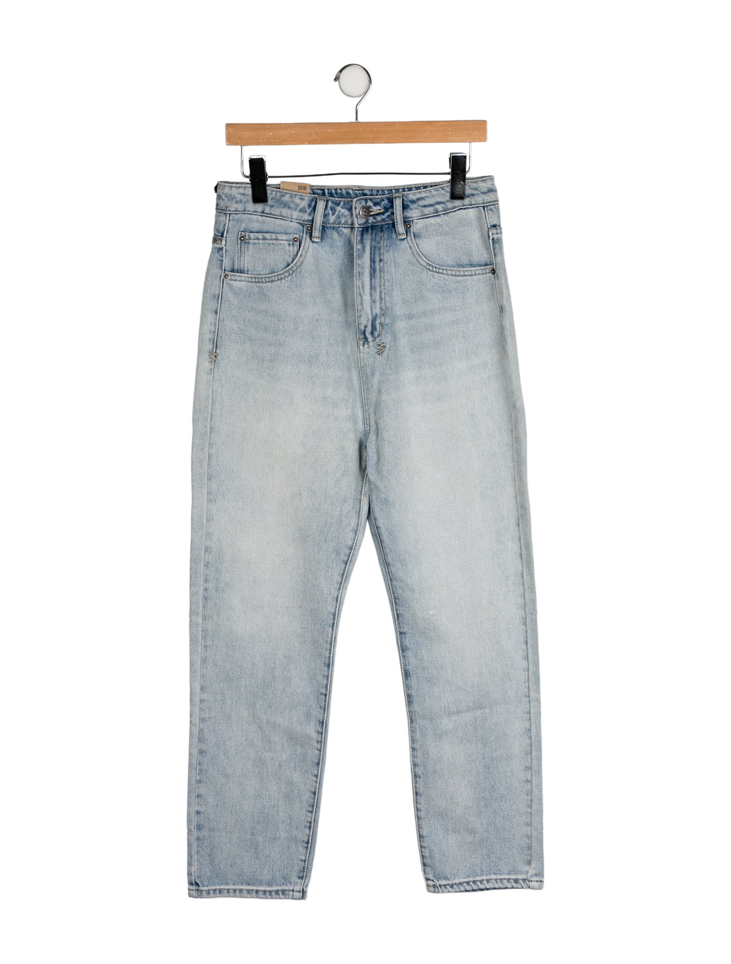 Ksubi High-Rise Straight Leg Jeans