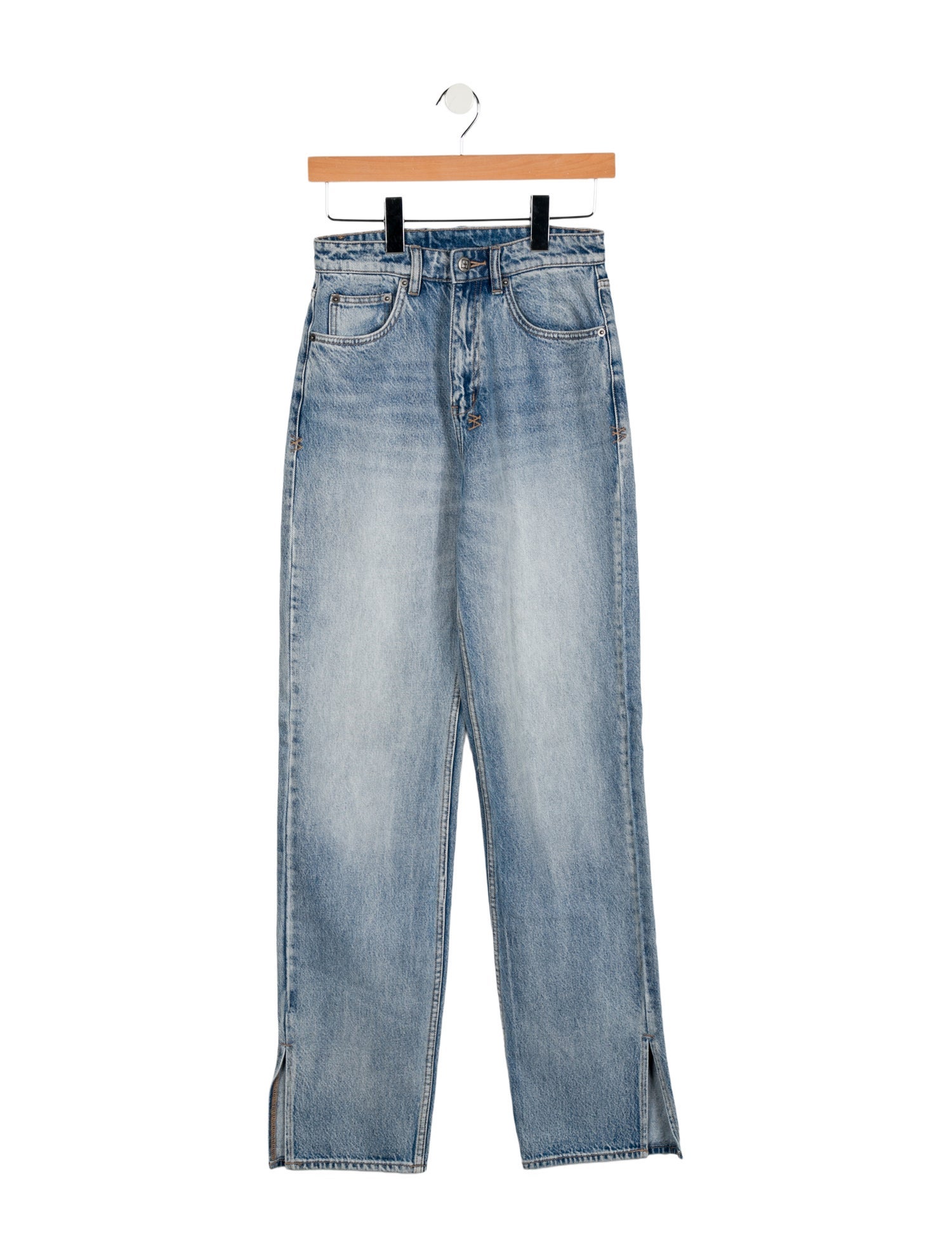 Ksubi High-Rise Straight Leg Jeans
