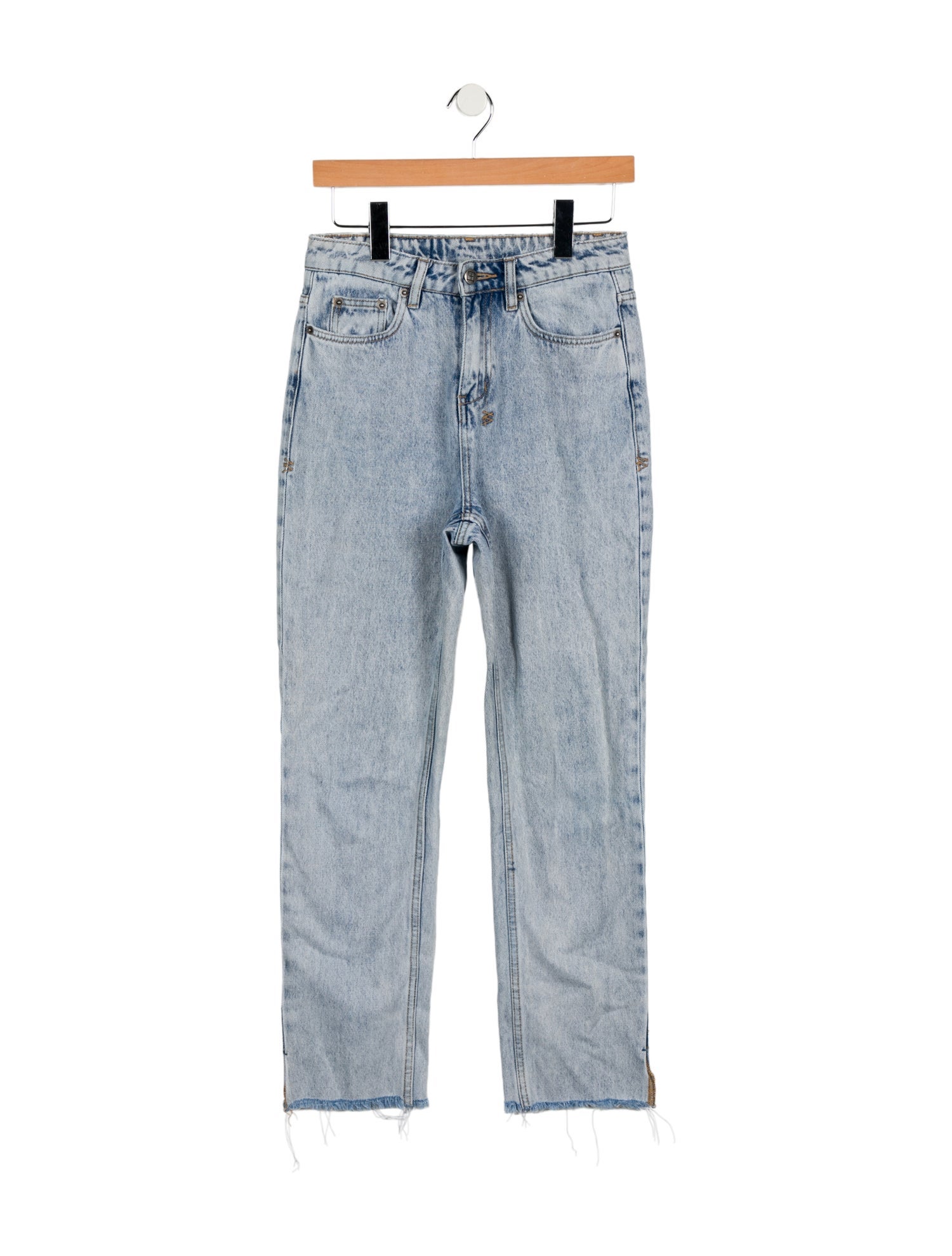 Ksubi Mid-Rise Straight Leg Jeans
