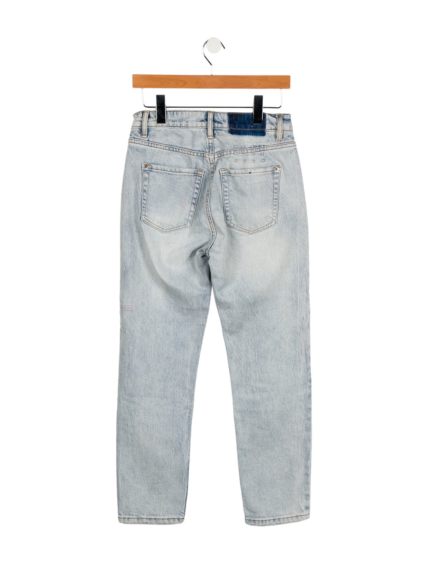 Ksubi Mid-Rise Straight Leg Jeans