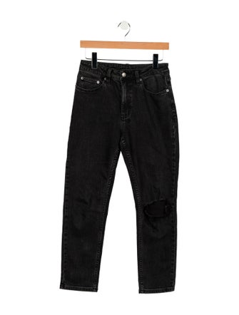 Ksubi Mid-Rise Straight Leg Jeans