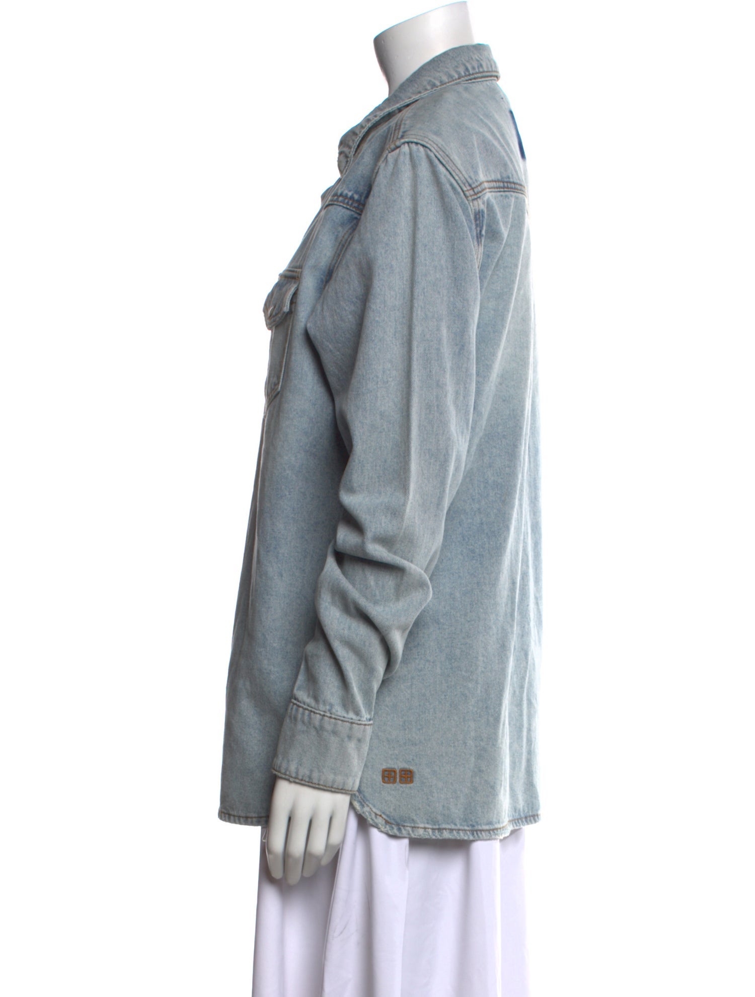 Ksubi Long Sleeve Button-Up Top