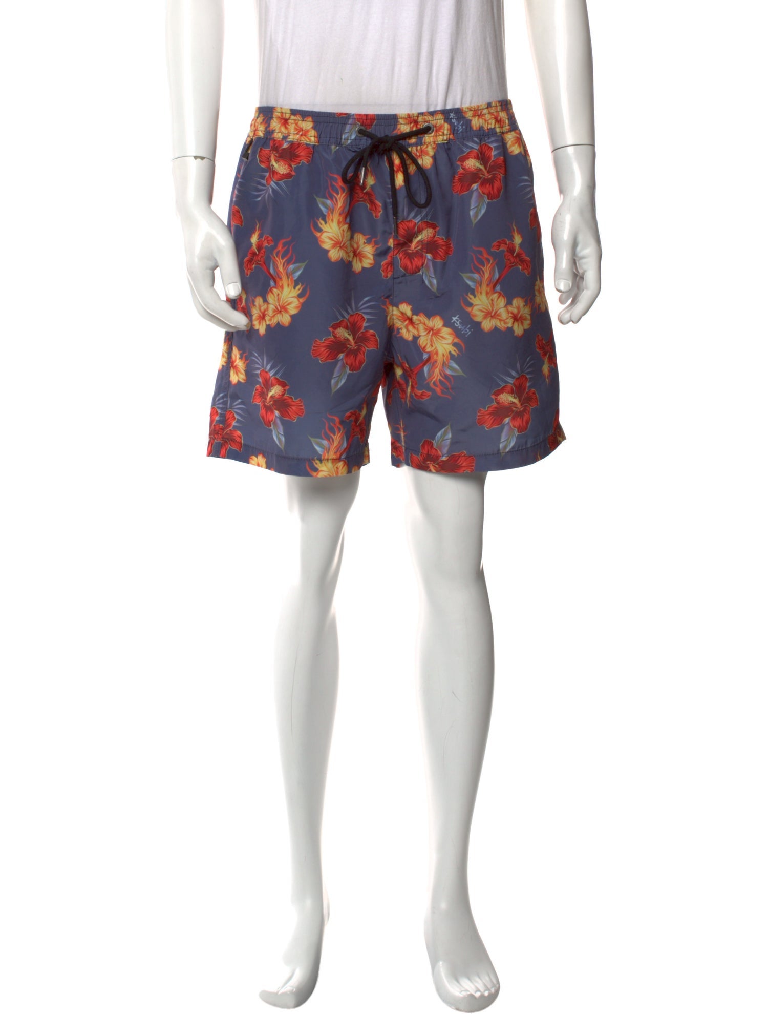 Ksubi Floral Print Swim Trunks