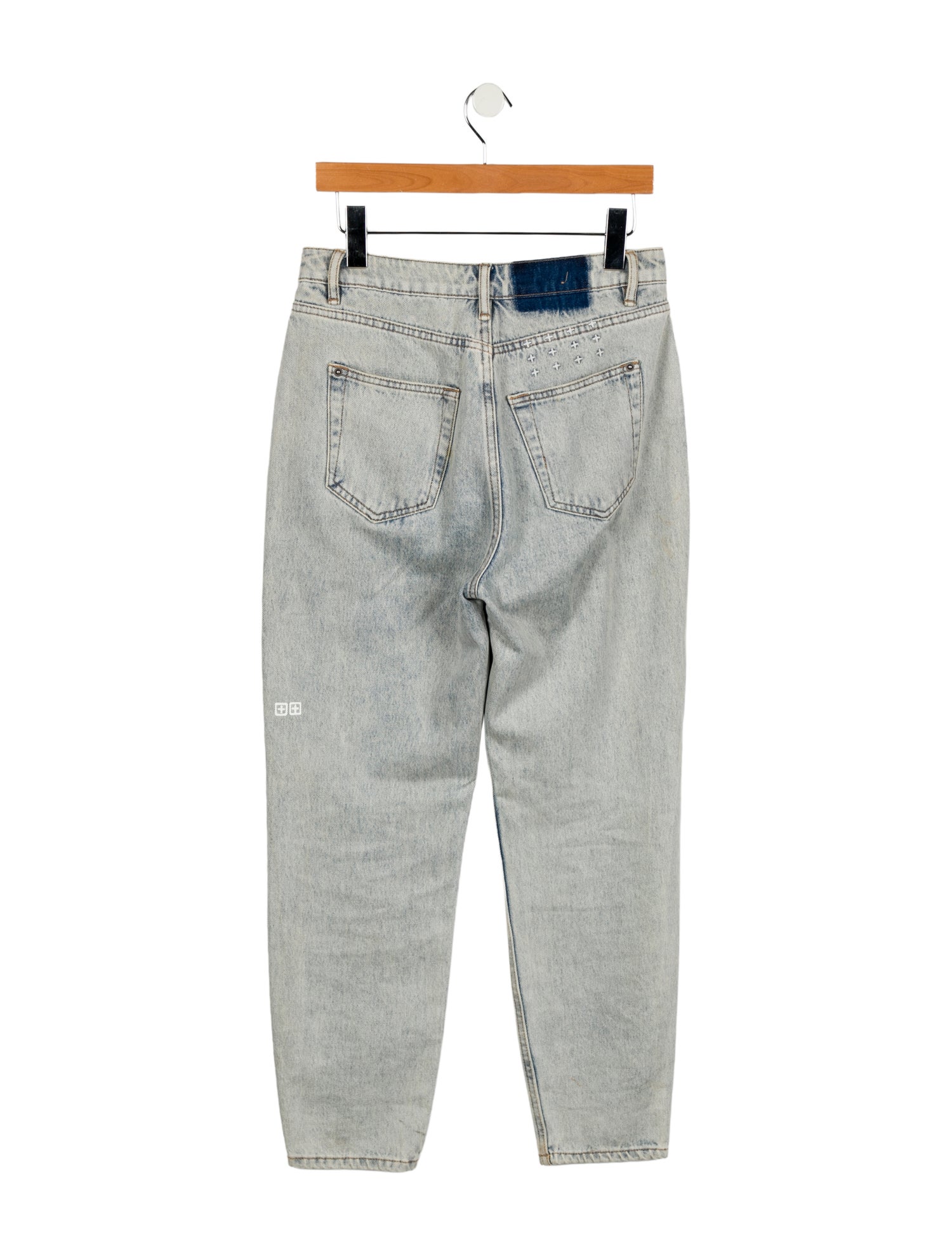 Ksubi High-Rise Straight Leg Jeans
