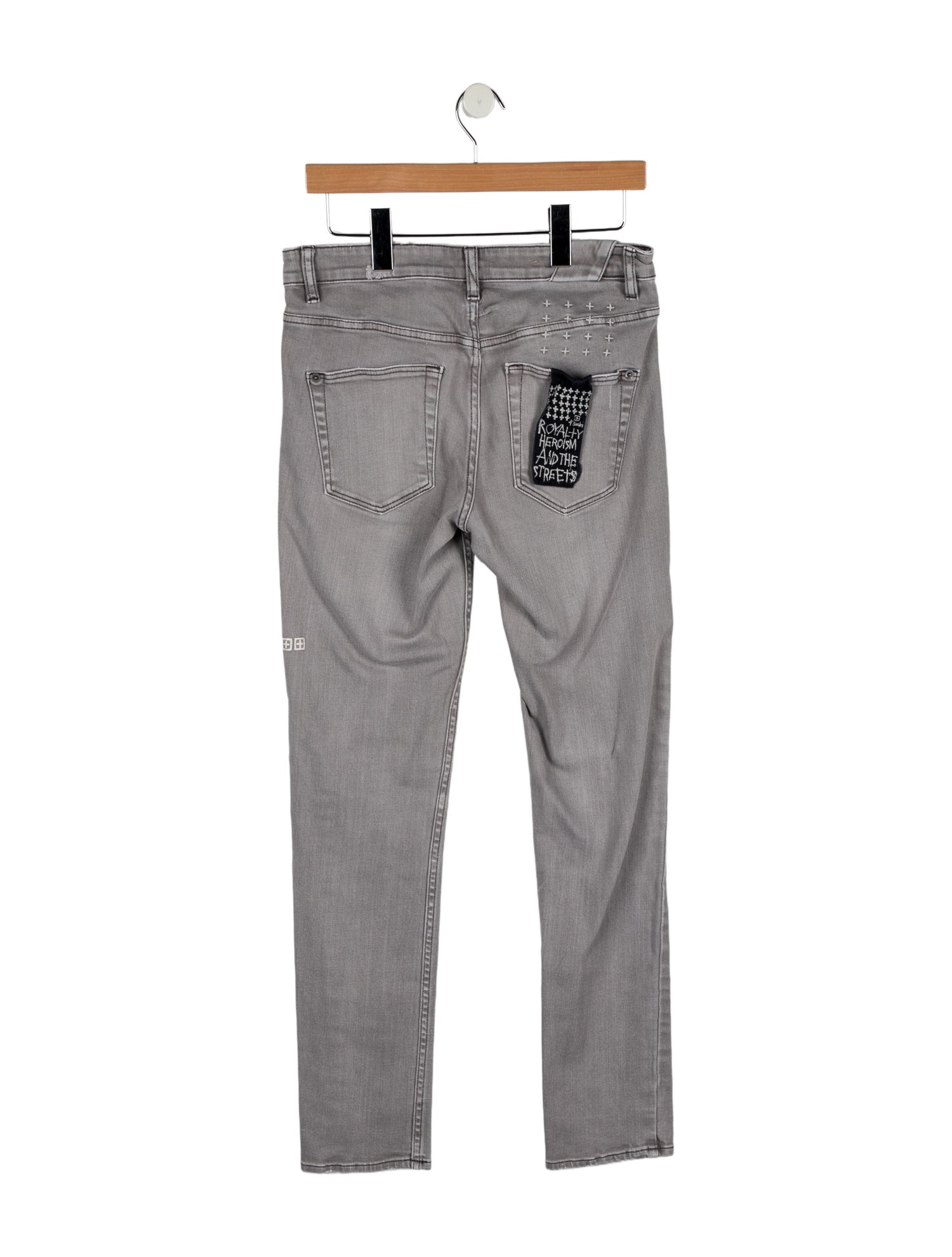 Ksubi Mid-Rise Straight Leg Jeans