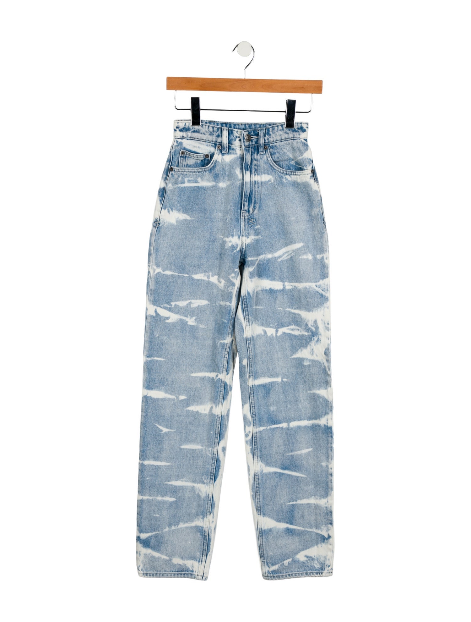 Ksubi High-Rise Straight Leg Jeans