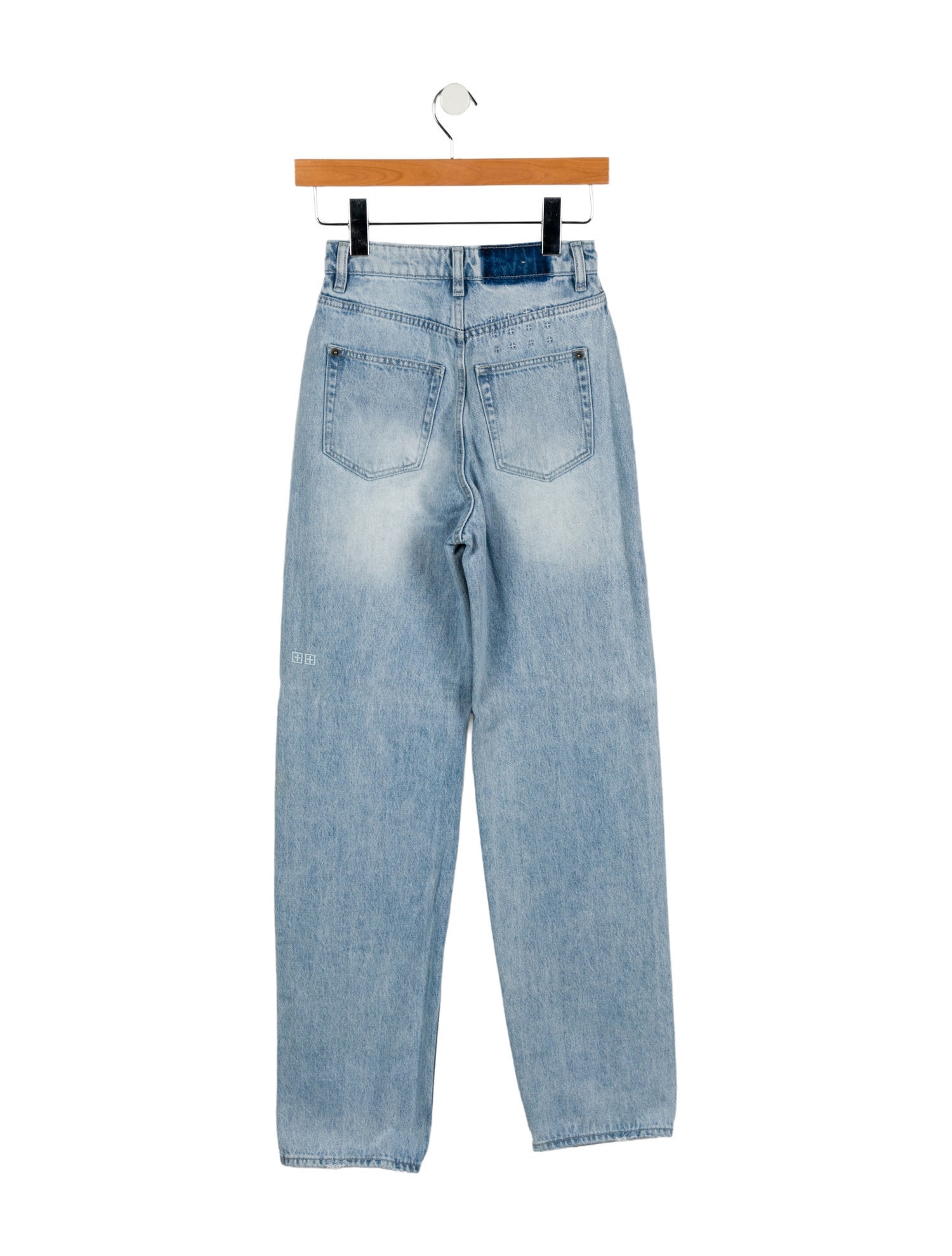 Ksubi High-Rise Straight Leg Jeans