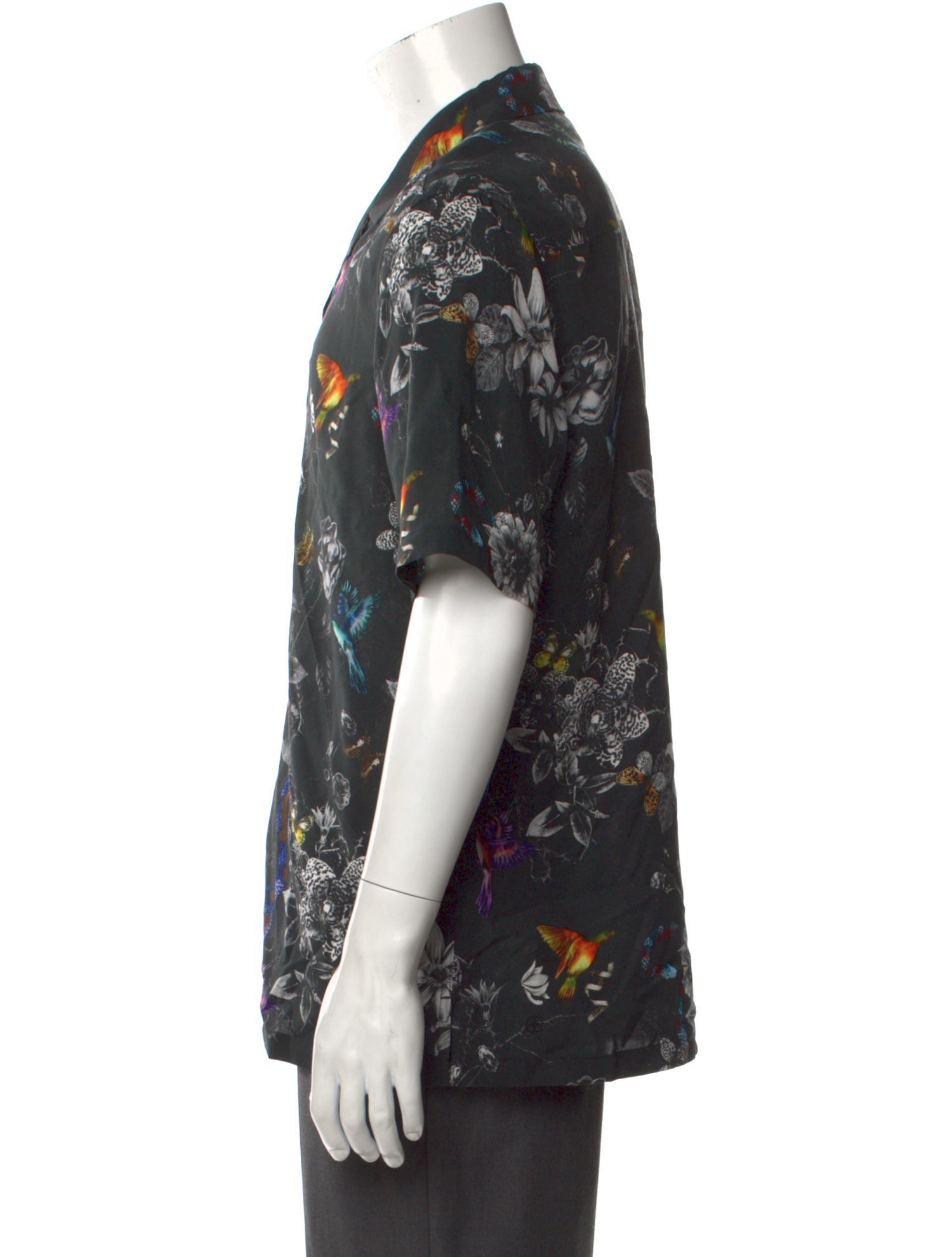 Ksubi Floral Print Short Sleeve Shirt