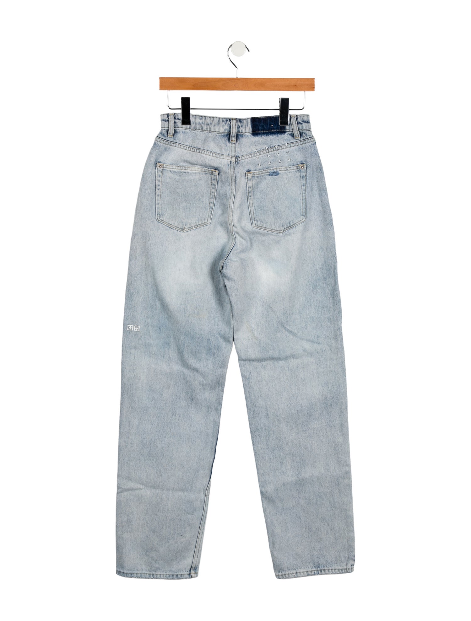 Ksubi High-Rise Straight Leg Jeans