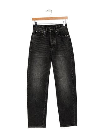 Ksubi High-Rise Straight Leg Jeans