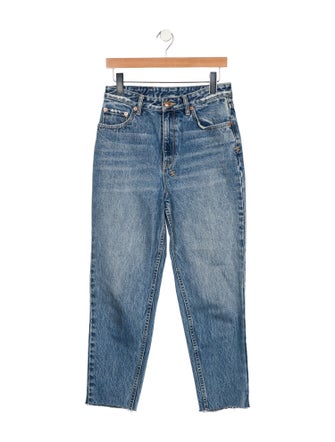 Ksubi High-Rise Straight Leg Jeans
