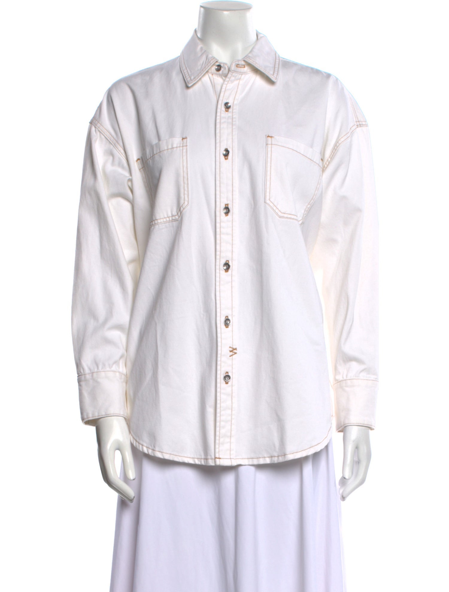 Ksubi Long Sleeve Button-Up Top