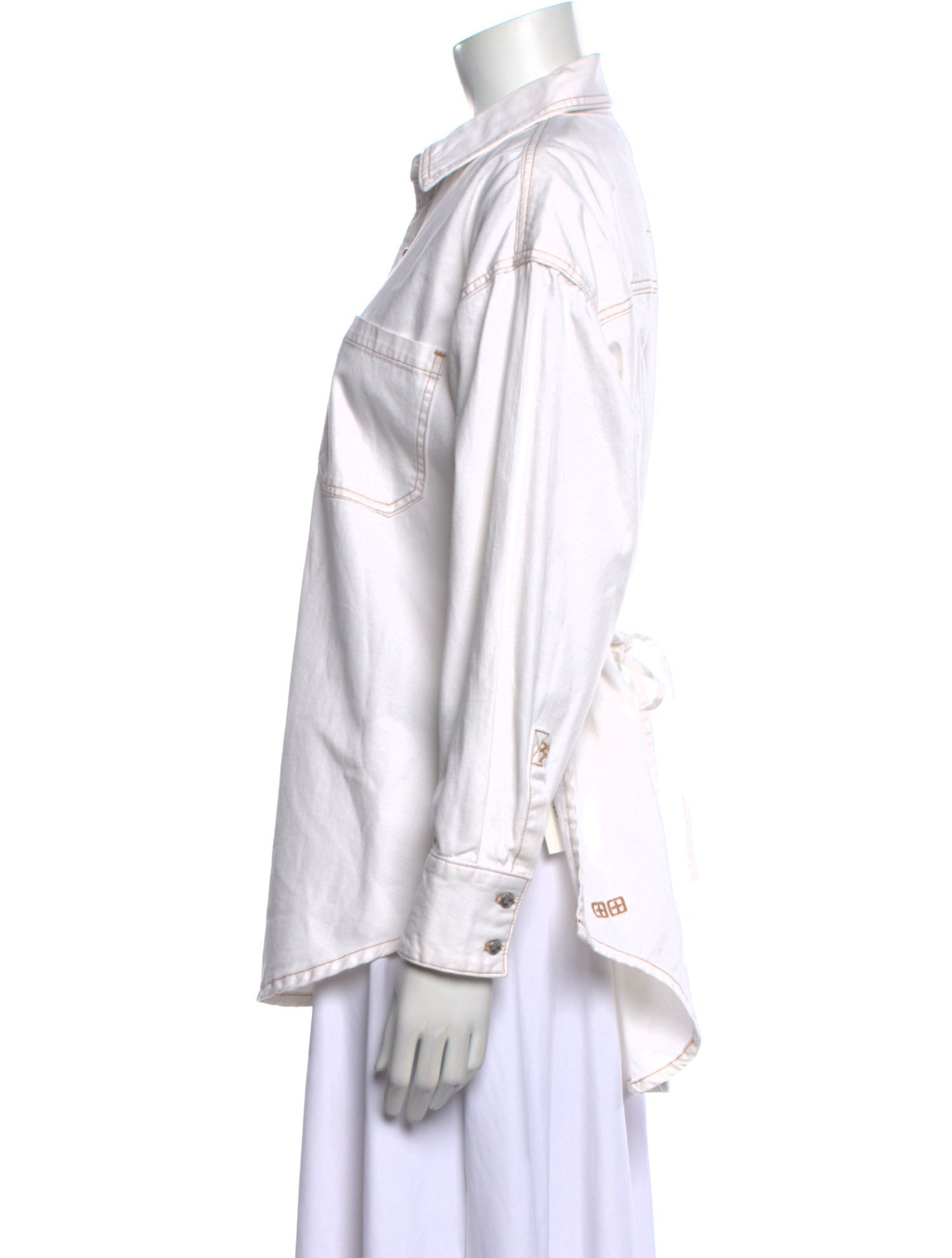 Ksubi Long Sleeve Button-Up Top