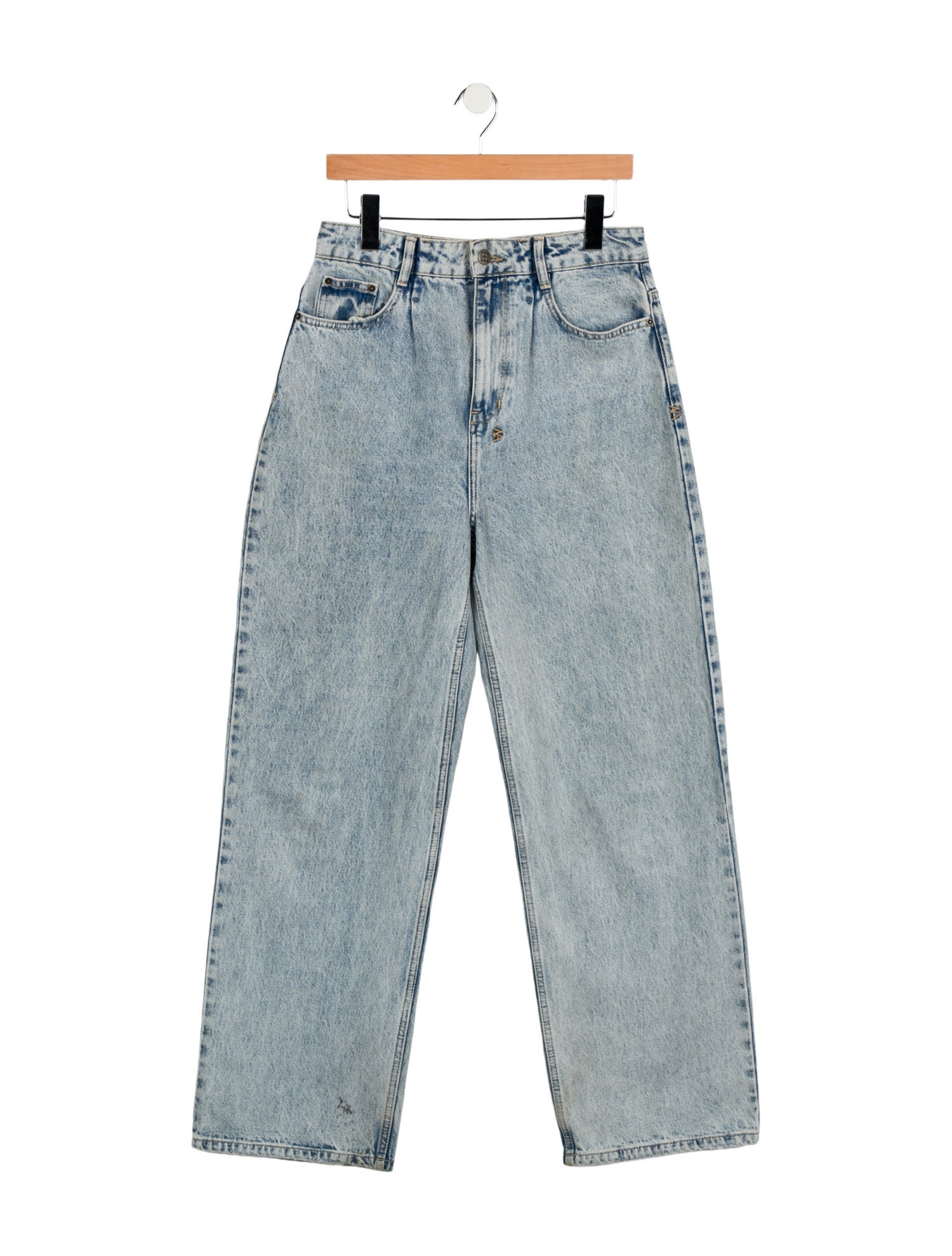 Ksubi High-Rise Wide Leg Jeans